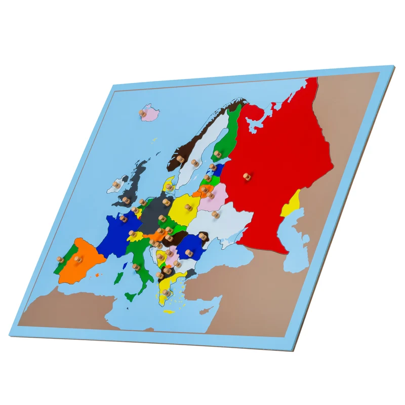 Carte puzzle Europe