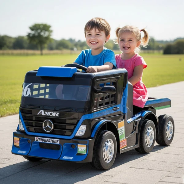 Camion Mercedes-Benz AXOR Bleu