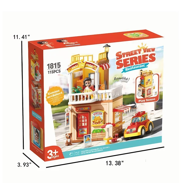 Jeu de bloc restaurant 115 pcs