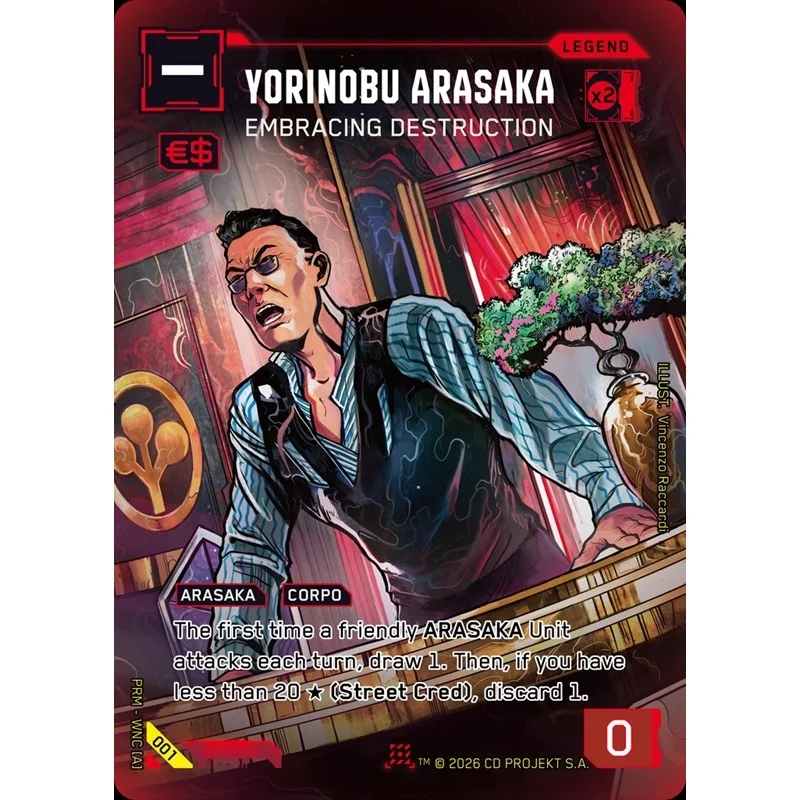 Cyberpunk TCG – Welcome to Night City – Display 24 Boosters FR