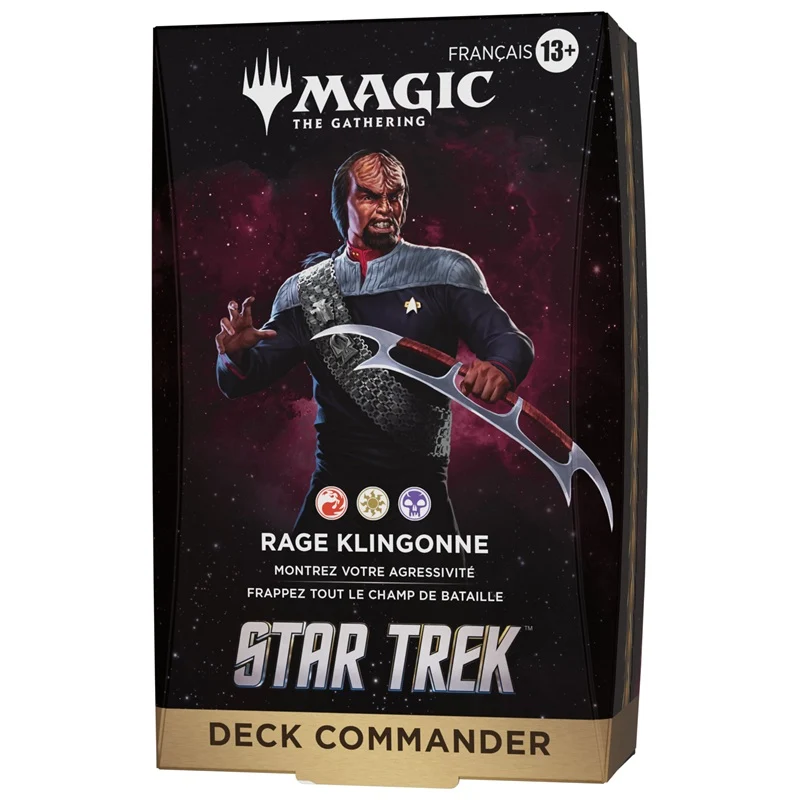 Magic Star Trek - Lot de 4 Decks Commander - FR - JCC