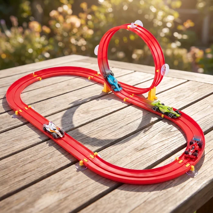 Circuit de Voiture de course Flexible avec Looping
