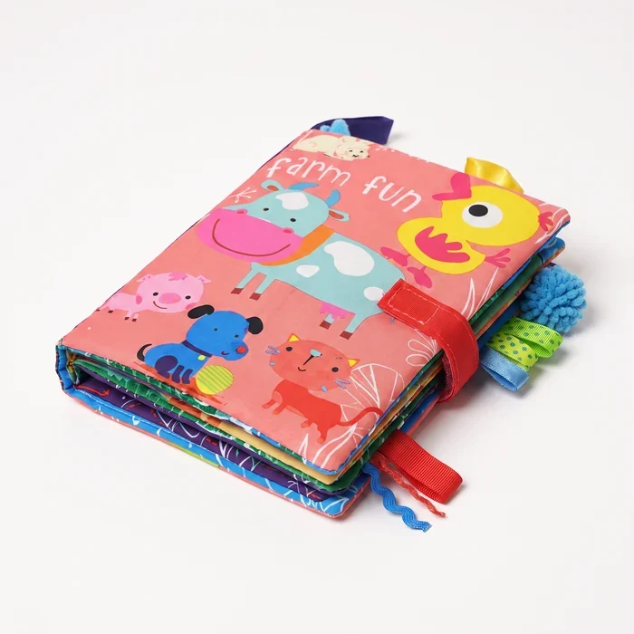 Livre sensoriel souple Montessori