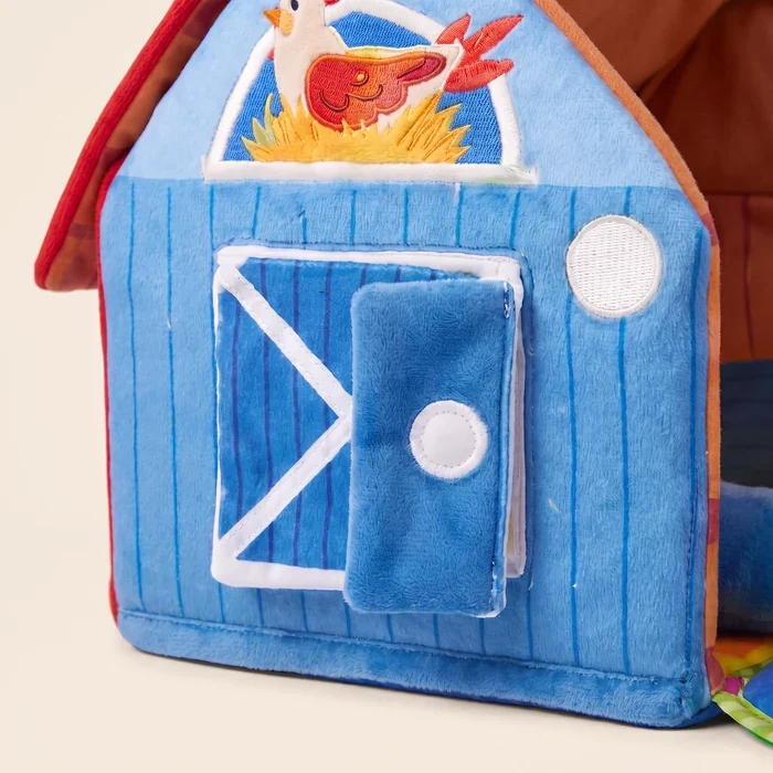 Peluche Ferme Éducative Portable Montessori
