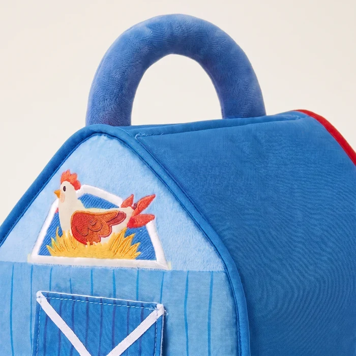 Peluche Ferme Éducative Portable Montessori