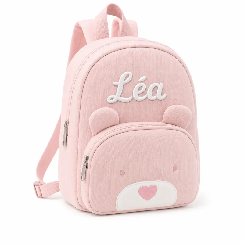 Cartable Personnalisé Enfant avec Prénom Brodé