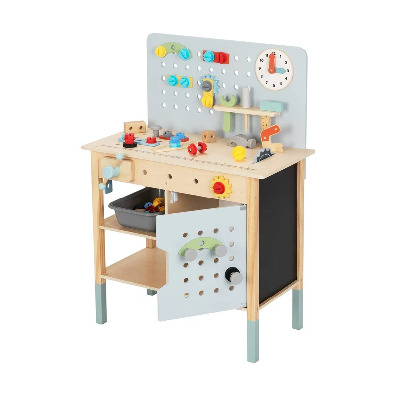 Établi + Boîte à jouets ×2, Ensemble BusyKids
