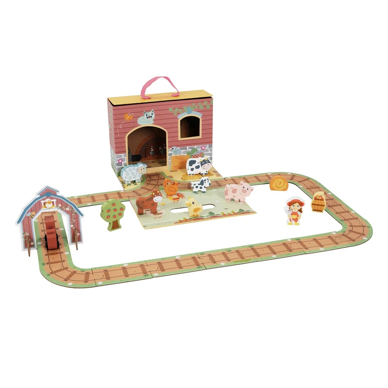 Étagère 2-en-1 + Boîte Montessori 36 mois et + + contenu au choix, Ensemble BusyKids