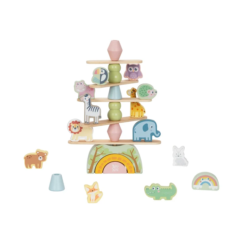 Étagère 2-en-1 + Boîte à jouets ×2 + contenu au choix, Ensemble BusyKids