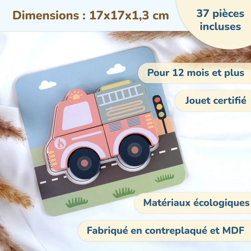 Étagère 2-en-1 + Boîte à jouets ×2 + contenu au choix, Ensemble BusyKids