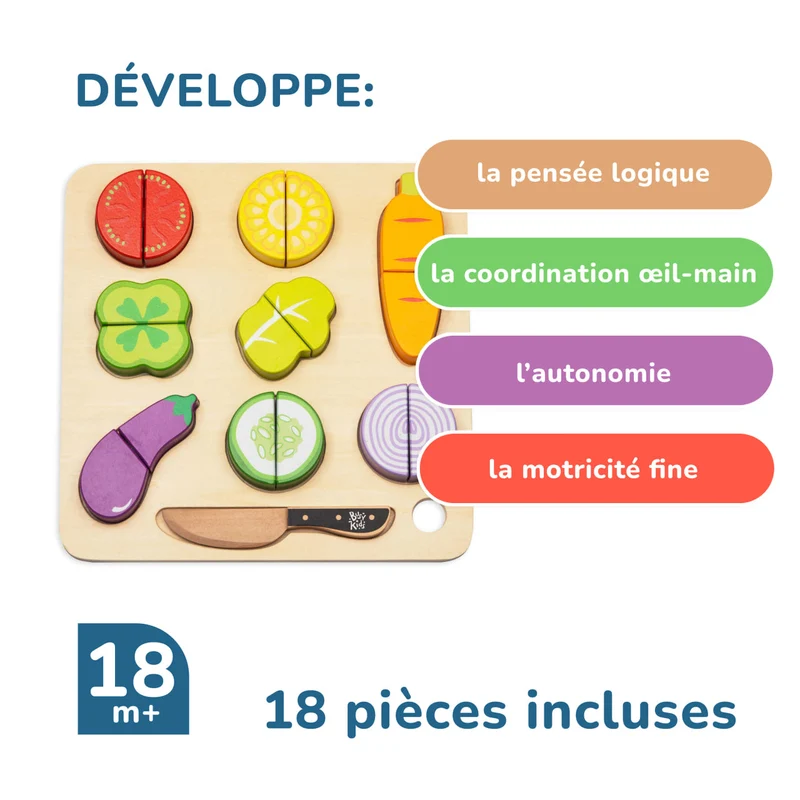 Étagère 2-en-1 + Boîte Montessori 36 mois et + + contenu au choix, Ensemble BusyKids