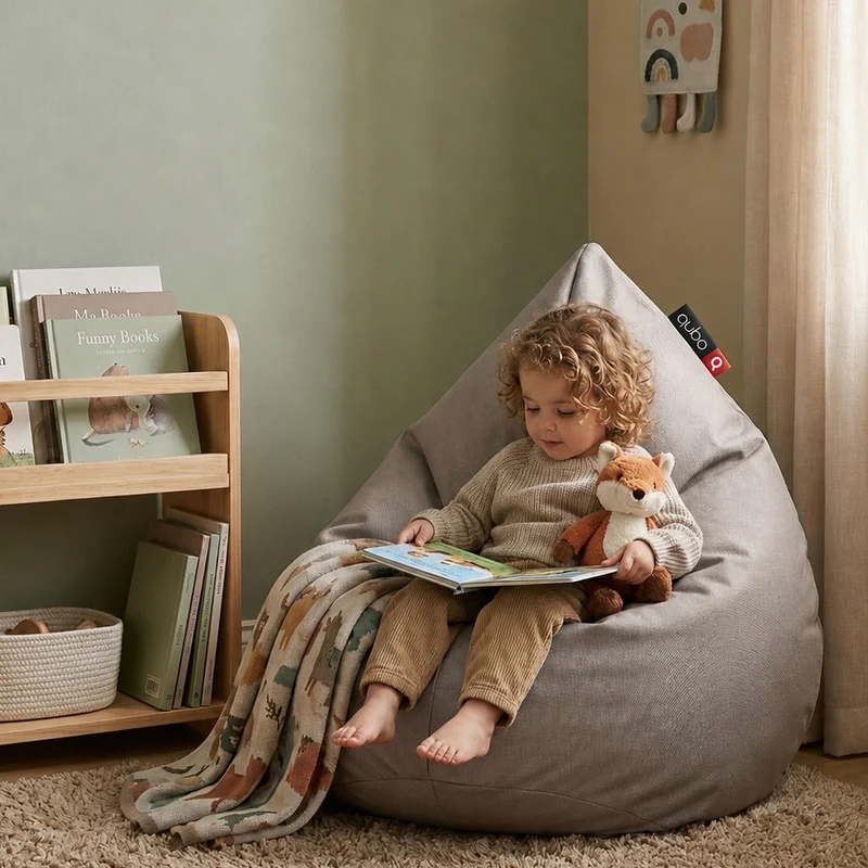 Pouf pour enfant Drizzle Drop – tissu canvas POP résistant