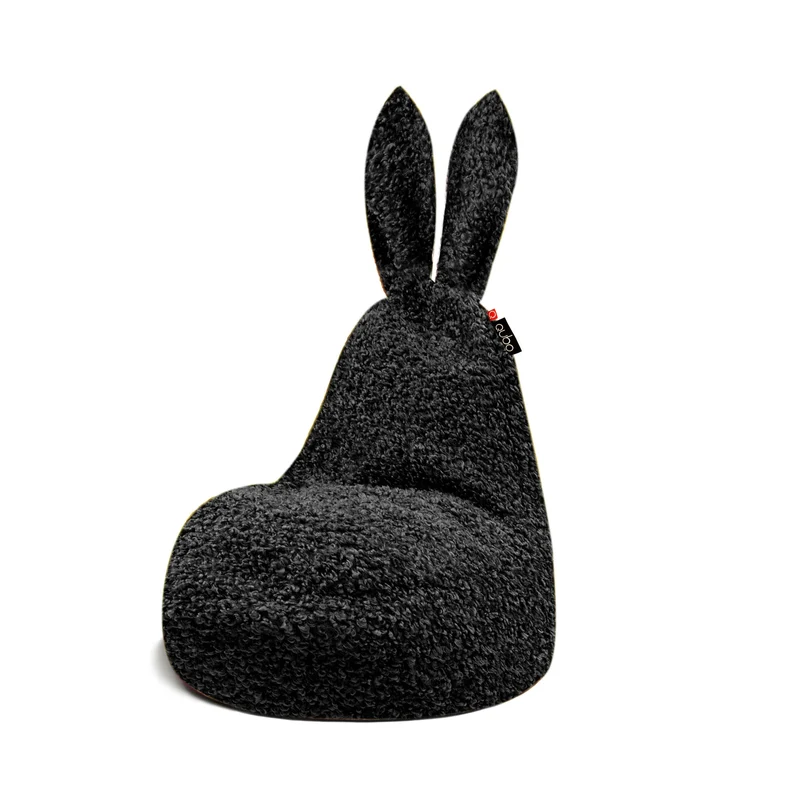Pouf pour enfant Mommy Rabbit – tissu FLUFFY doux et moelleux