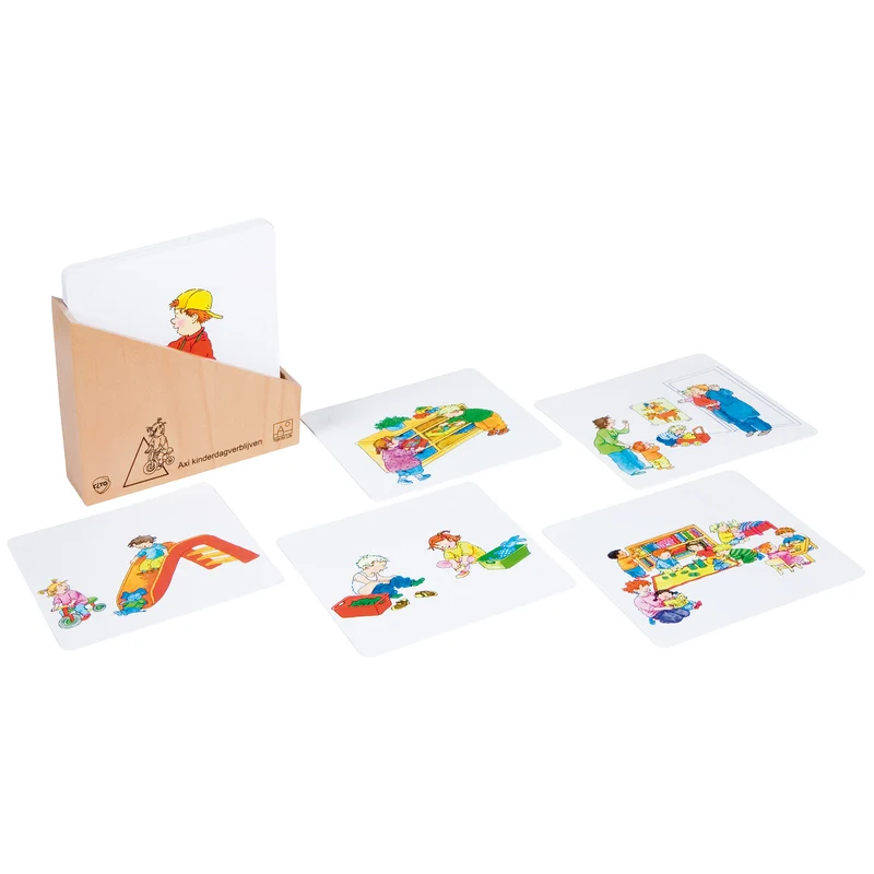 Pack « Rythme quotidien » AXI – Cartes de routine quotidienne crèche