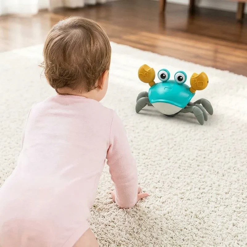 Willy Le Crabe Qui Marche - Jouet d'Éveil pour Bébé