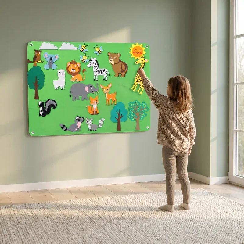 Tableau Interactif d'imagination Montessori