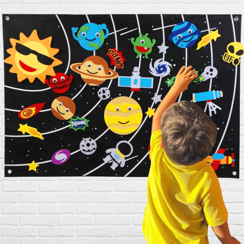 Tableau Interactif d'imagination Montessori