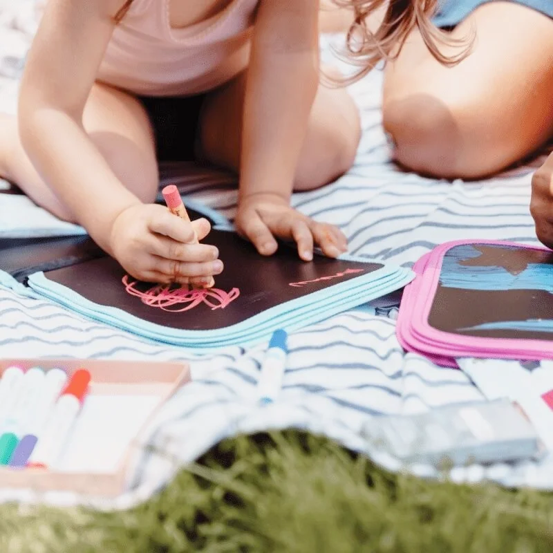 Livre à Dessin Réutilisable Montessori