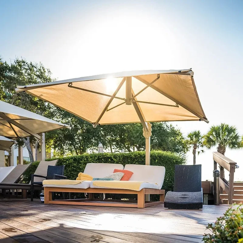 Square Cantilever Umbrella Shade
