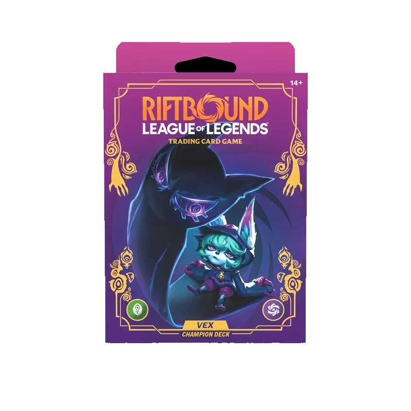 TCG Riftbound : LoL Unleashed deck Vex (EN)