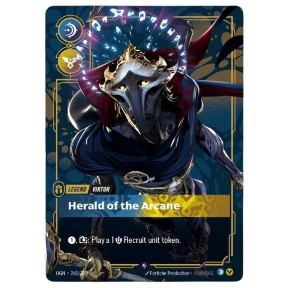 TCG Riftbound : League of Legends Origins deck Viktor (EN)