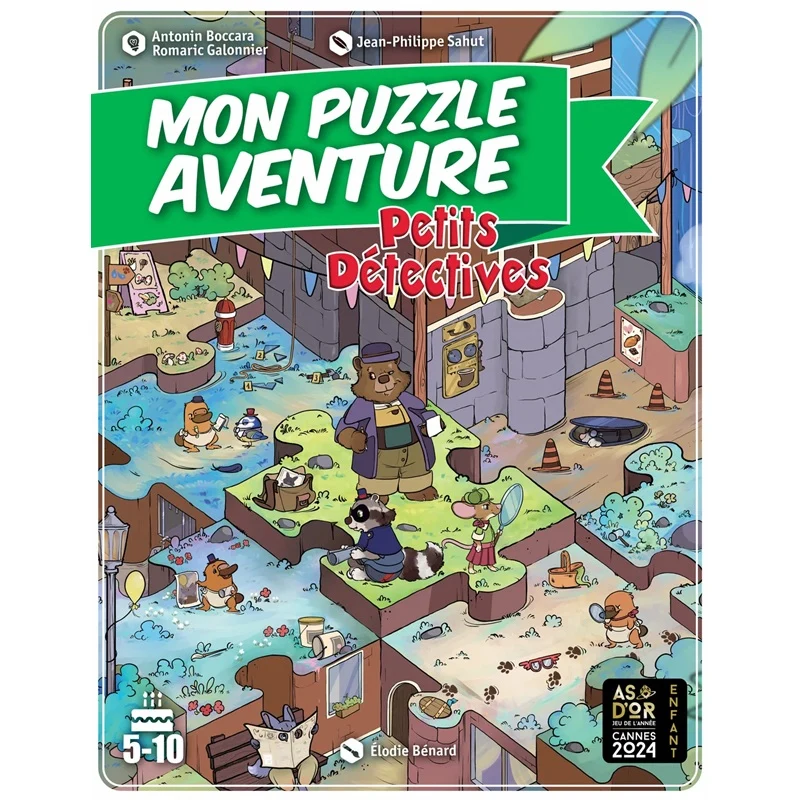Mon Puzzle aventure Petits Détectives