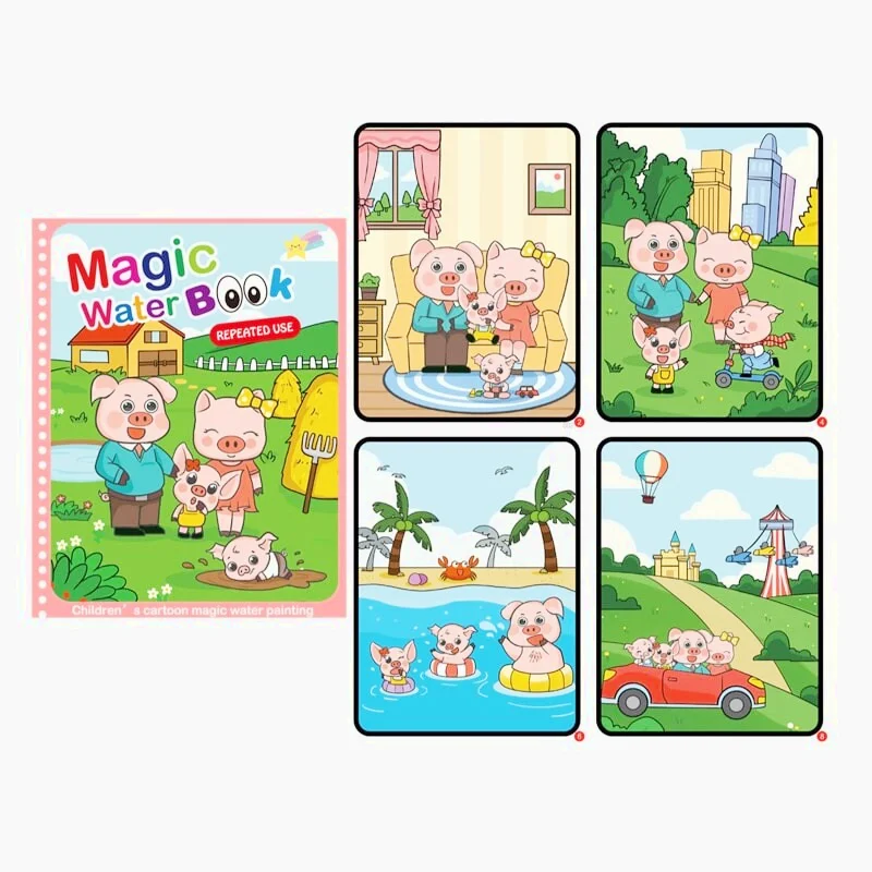 Livre Montessori De Coloriage Effaçable