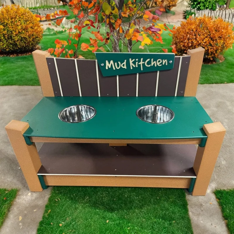 Double Mud Kitchen