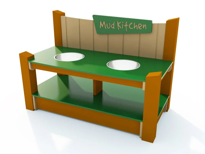 Double Mud Kitchen