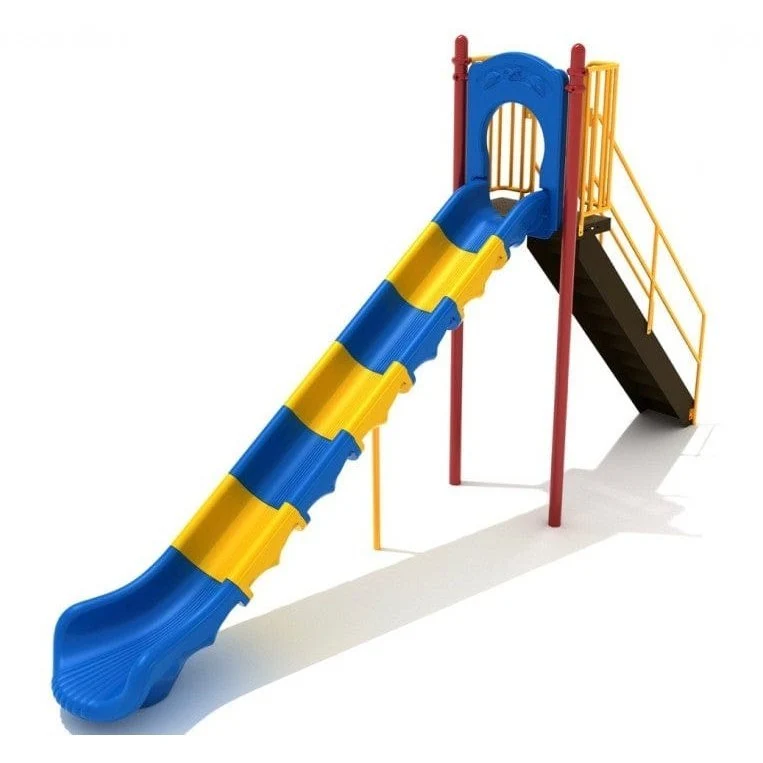 7' High - Sectional Straight Playground Slide