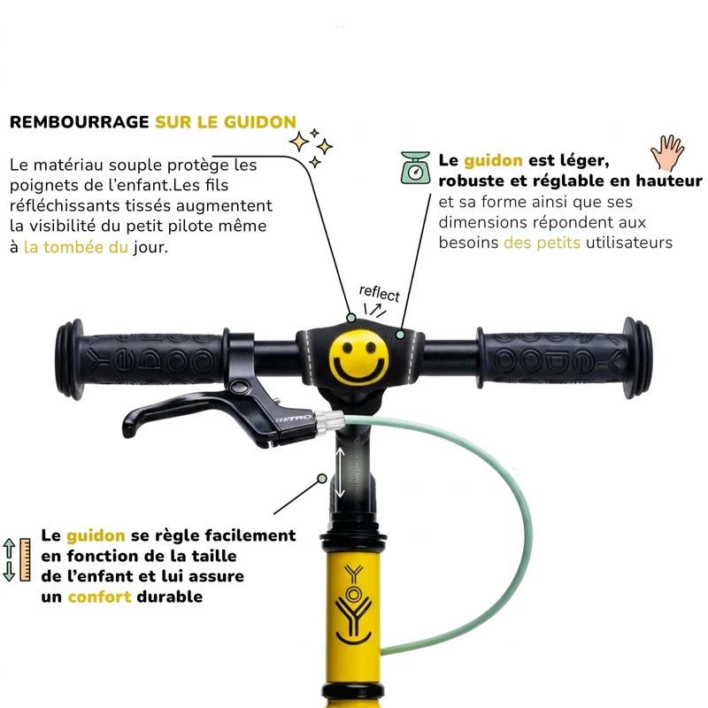 Yedoo TooToo Emoji Draisienne