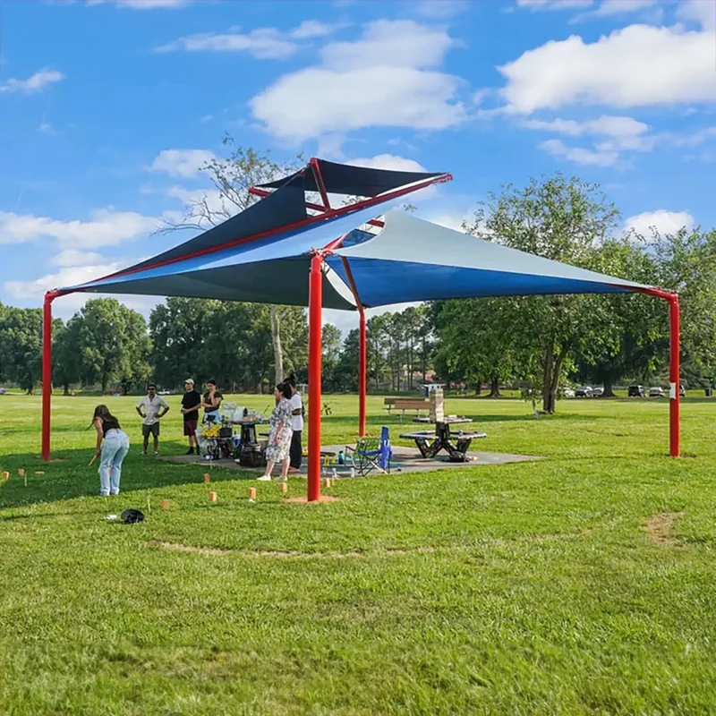 Square Pinwheel Sail Shade