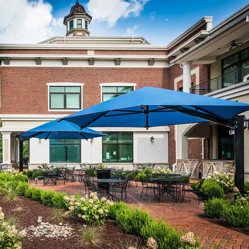 Hexagon Cantilever Umbrella Shade