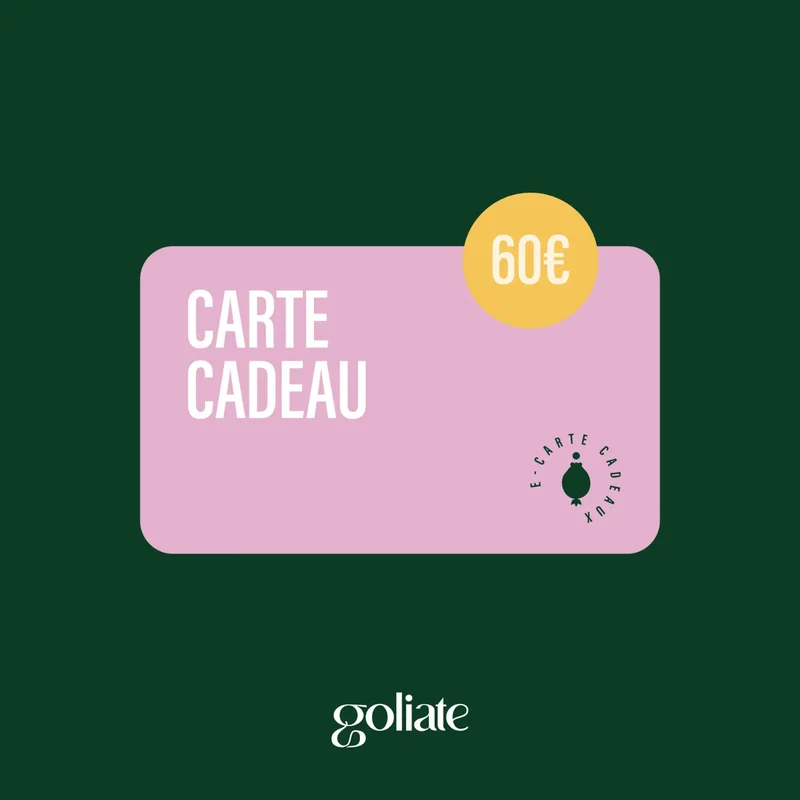 Carte cadeau Goliate