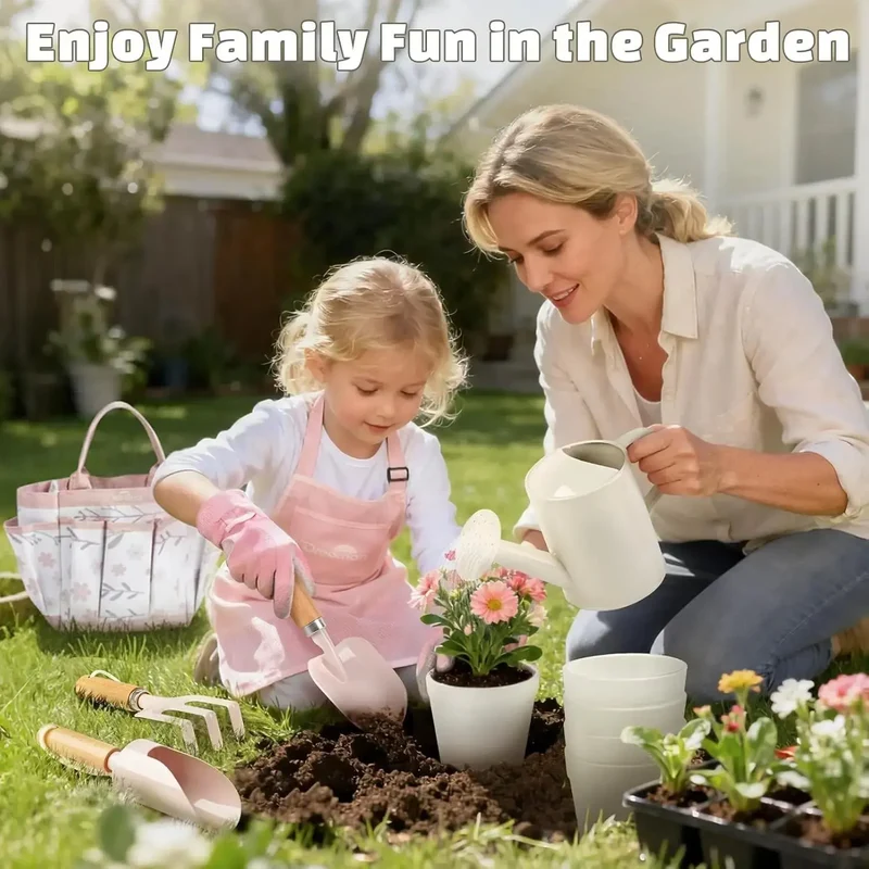 Gardening Tool Set for Kids Outdoor Play