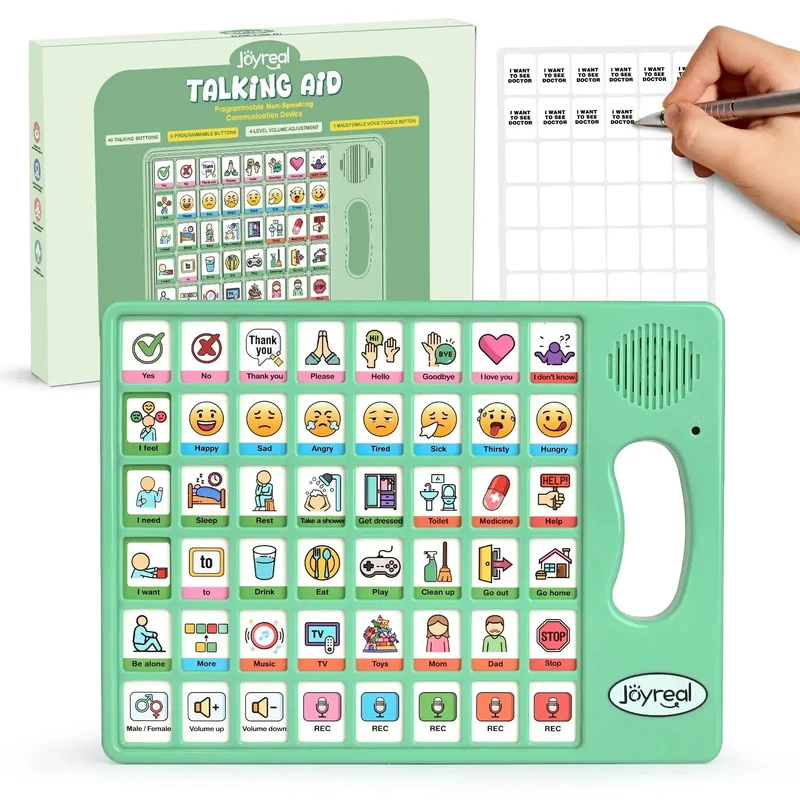 Sentence-Building AAC Device 3.0 Plus, Language Learning Communication Board