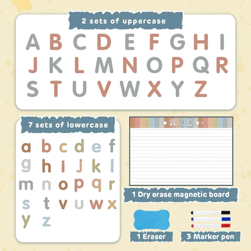 ABC Magnetic Letters for Toddlers and Preschool