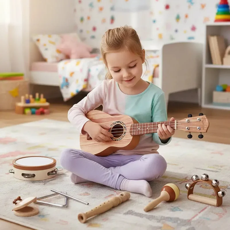 Guita Music Toys Ukulele Set for Toddlers