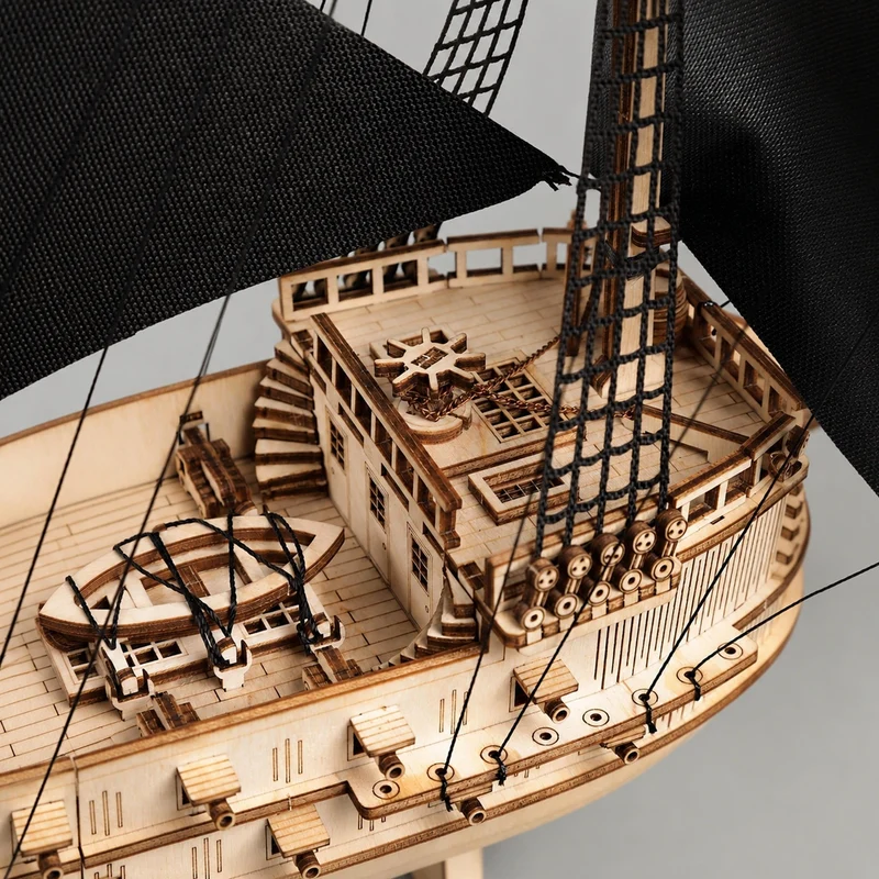 BusyKids Le Virement de Mer – puzzle 3D en bois avec éclairage