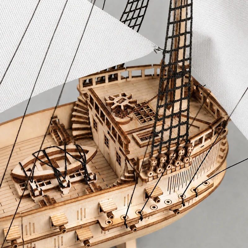 BusyKids Le Virement de Mer – puzzle 3D en bois avec éclairage