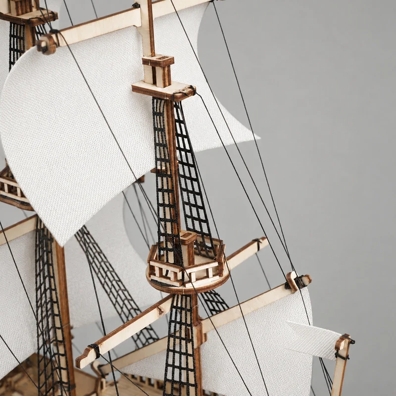 BusyKids Le Virement de Mer – puzzle 3D en bois avec éclairage
