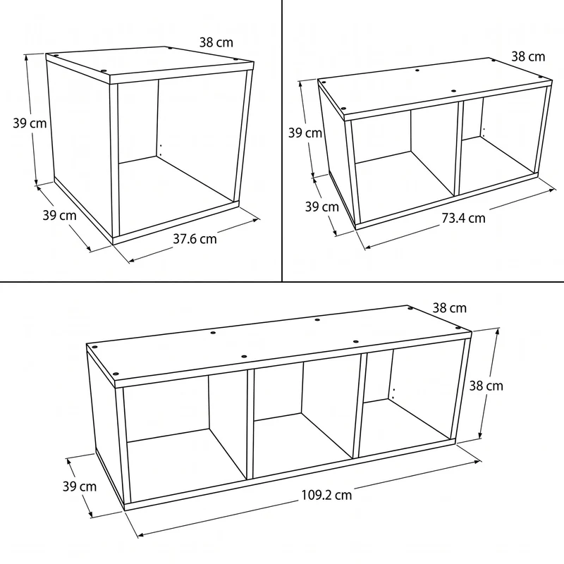 Étagère modulaire MODUS