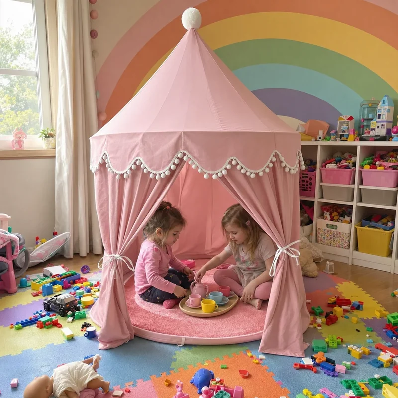 Tente de Jeu Royale pour Enfant