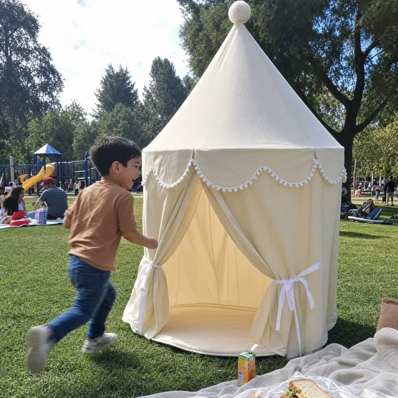 Tente de Jeu Royale pour Enfant