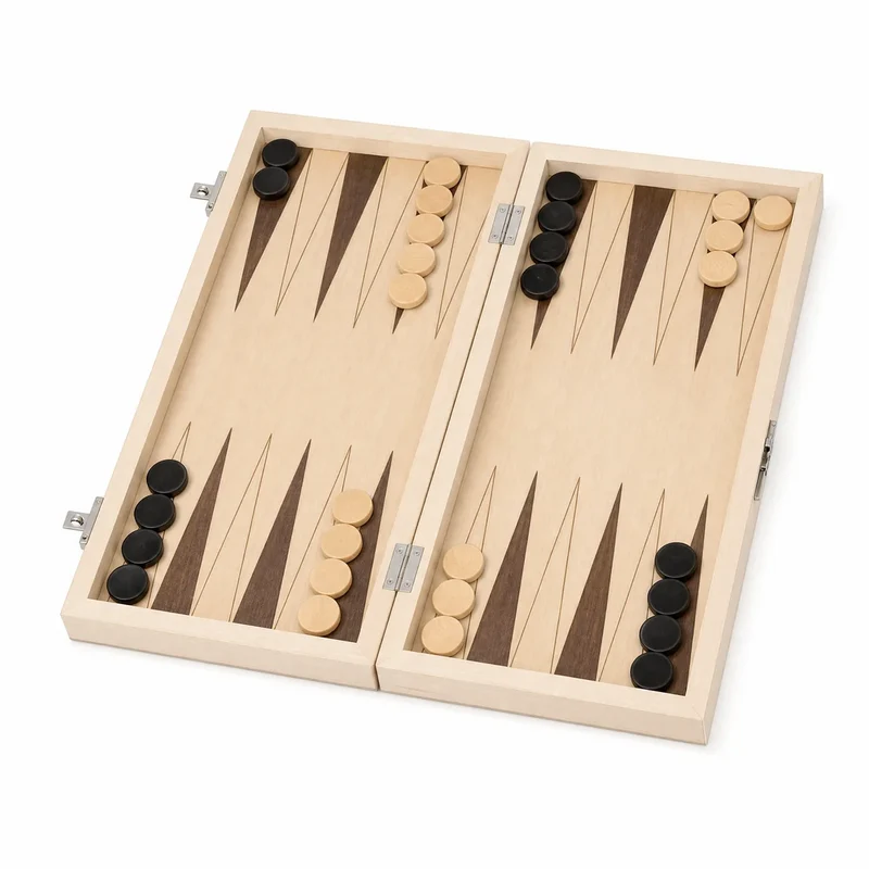 Echiquier en Bois 3 en 1 Pliable