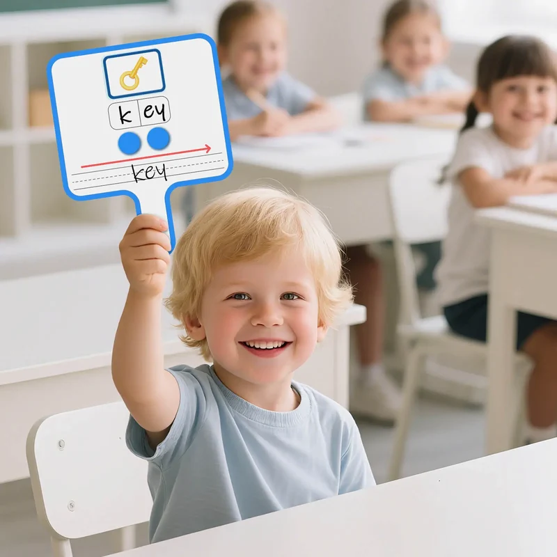 Magnetic Learning Board for Phonemic Awareness