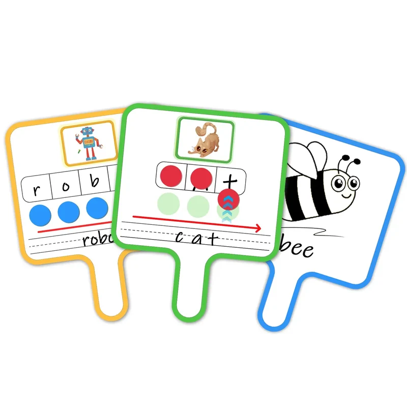 Magnetic Learning Board for Phonemic Awareness