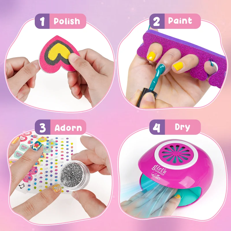 Spa Salon Playset with Foot Spa & Nail Dryer