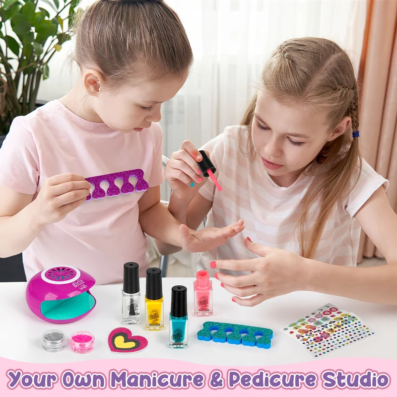 Spa Salon Playset with Foot Spa & Nail Dryer
