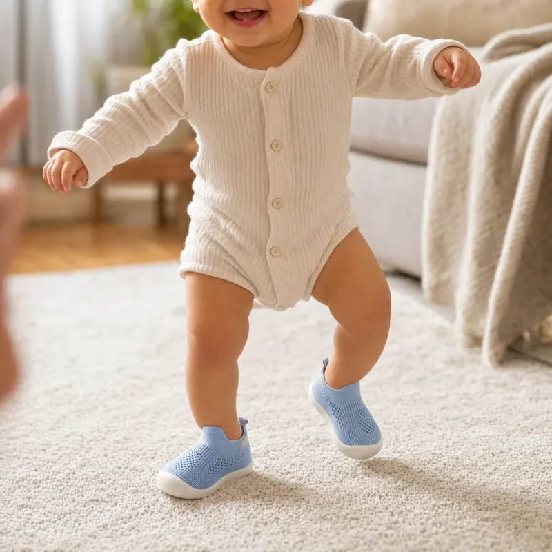 Chaussures Bébé Premiers Pas Antidérapantes